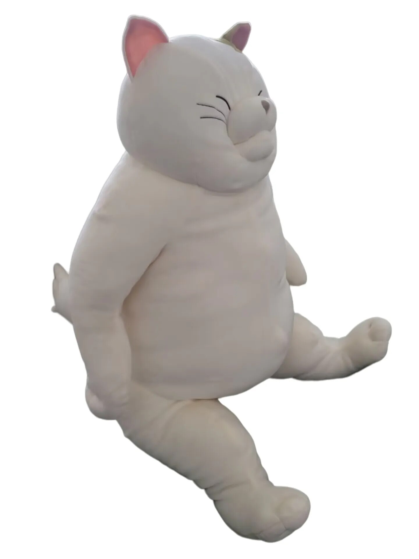 Ghibli Park Warehouse Extra Large Return Of The Cat Mr Muta Plush Doll 1 - Ghibli Plush